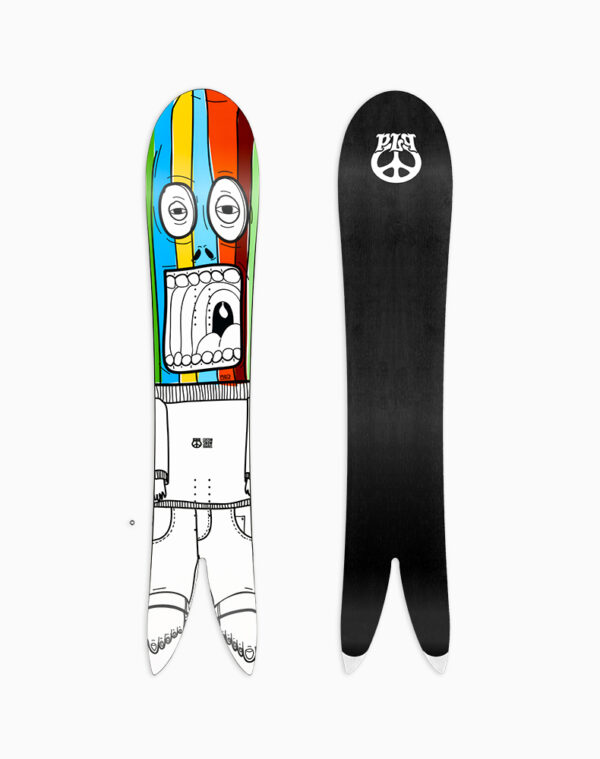 PLP Custom Handcrafted Snowboard Collection 23-24 - Model Swallowtail compact 166