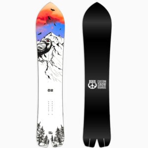 PLP Custom Handcrafted Snowboard Collection 23-24 - Model Raventail 160-2