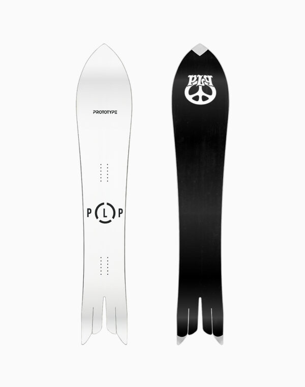 00 - PLP Custom Handcrafted Snowboard Collection 23-24 - Model Phenix 182 LE.- White matte