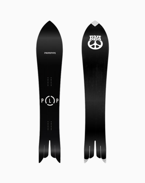 00 - PLP Custom Handcrafted Snowboard Collection 23-24 - Model Phenix 182 LE.- Black glossy