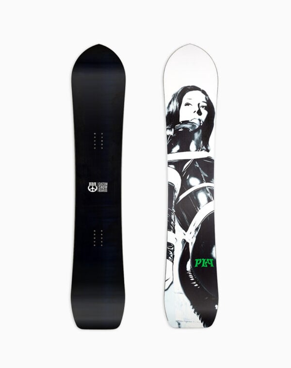 PLP Custom Handcrafted Snowboard Collection 23-24 - Model Kinky 156 top and bottom