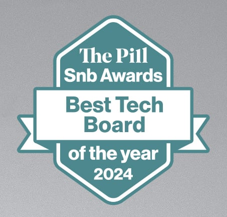 PLP Custom Snowboarrd the pill award winner